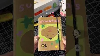Thumbnail: Deco my sketchbook cover with me 😉 *no iPad content today ☺️* #drawing #art #sketchbook