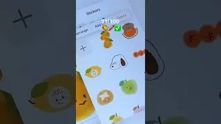 Thumbnail: 21/100 emoji sticker ✅ #ipad #cuteart #sticker