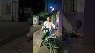 Thumbnail: Sister Ride Bullet standard 350 #Bullet #standard #royalenfield #shorts #short #viral #bullet350