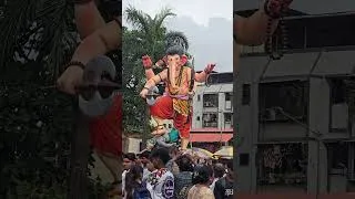 Thumbnail: Bhayandar Ganpati Aagman #ganpati #aagaman #Bhayandar #mumbai #ganesh #shorts #short #viral #vlog