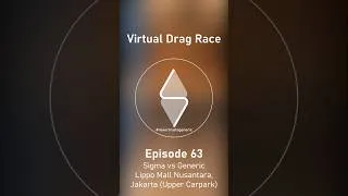 Thumbnail: Virtual Drag Race Eps. 63: Sigma vs Generic - Lippo Mall Nusantara, Jakarta (Upper Carpark)