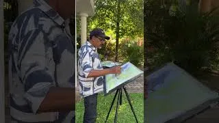 Thumbnail: "Hidden Gem: Painting a Brutalist Garden in Watercolor | Sunil Linus De"