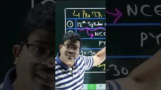 Thumbnail: DO THIS ALONG WITH CLASS 12 PREPARATION | 4 PRO TIPS to Score 100%tile in CUET 2027 #shorts