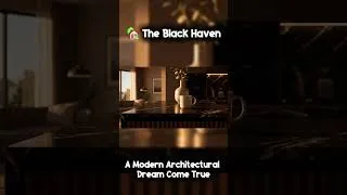 Thumbnail: The black haven #minimalistdesign #shorts #design #arcitecture #designinspiration #modernhomedesign