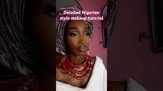 Thumbnail: Want to learn how to do the Nigerian bridal makeup? Turn up post notifications #makeup
