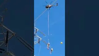 Thumbnail: Repairing Power Lines With A Helicopter! 🚁