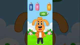Thumbnail: Sheriff Labrador and Friends Color Learning #shorts