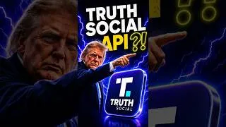 Thumbnail: What is Donald Trump Truth Social API