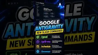 Thumbnail: Google Antigravity 2.0 new commands