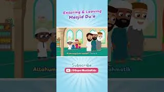 Thumbnail: Entering & Leaving the Masjid Dua | Islamic Nursery Rhymes | Vocals Only | Nasheed Kids Song