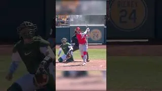 Thumbnail: Angels use the power of Pikachu to beat the Athletics #shorts