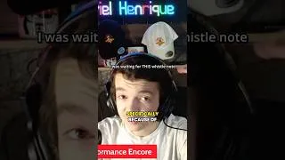 Thumbnail: The whistle note I was waiting for! Gabriel Henrique - Dream On (Aerosmith Cover)