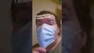 Thumbnail: Happy Birthday Timothy Tooba! #shorts