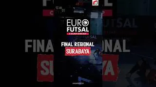 Thumbnail: Euro Futsal Championship 2026 Final Regional Surabaya tinggal hitungan hari! #shorts #futsal