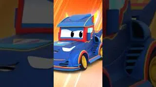 Thumbnail: 🚂🚃🧼🫧 Soapy Train! Help Super Truck! Car City Adventures #Kids #Shorts #YouTubeKids