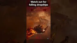 Thumbnail: Watch out for falling dropships #helldivers2