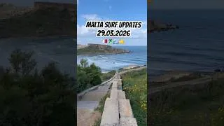 Thumbnail: Malta surf updates 29.03.2026 #maltasurfschool #surf #lovinmalta #surfingmalta #surfing