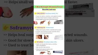 Thumbnail: Top 3 Antiseptic Ointments & Cream | Uses & Benefits Explained