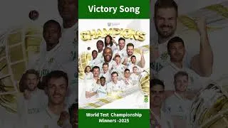 Thumbnail: #WTC2025 - Song for Winners. #southafricacricket #cricket #testmatch