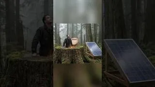 Thumbnail: Build a fully equipped bedroom under a beautiful tree. #survival #build #treehouse #outdoorskills