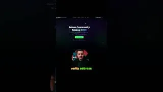 Thumbnail: Official SOL Airdrop 2026 | Get Free Solana Tokens Fast #shorts