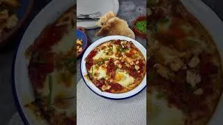 Thumbnail: HARISSA SHAKSHUKA WITH FETA from my NEW Cook Book 🥘 WORLD OF FLAVOURS 🍜 Ninja Foodi Recipes 📓