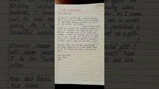 Thumbnail: Letter to your friend