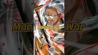 Thumbnail: "Silvers Rayleigh Come in Marinford War" in One Piece! #anime #onepiece #shorts
