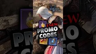 Thumbnail: 3 NEW PROMO CODES ⚔️ AC Codes (August 2026)👤 #watcherofrealms #shorts