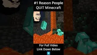 Thumbnail: #1 Reason People Are QUITTING Minecraft #minecraft #gaming #viral