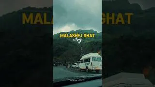 Thumbnail: Malashej Ghat Vlog ✨❤️ #monsoon #vlog #mountains #nature #vibes