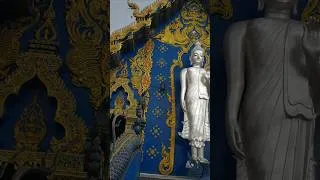Thumbnail: 💙 Blue Temple Chiang Rai, Thailand 🇹🇭 | A Temple Like No Other! ✨ #Shorts#must-visit place