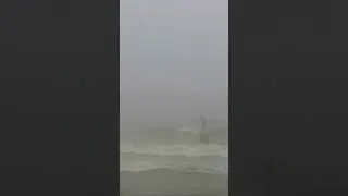 Thumbnail: Wiping Out on a Fun Foggy Day #SUPsurfing #shorts #SUP