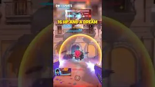 Thumbnail: PRO Tracer Survives With ONLY 16 HP #Overwatch2 #Tracer #OWCS