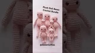 Thumbnail: 7 crochet doll sizes to customize a family!