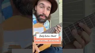 Thumbnail: 🤯 This Soloing Trick is a GAME CHANGER 🎸 Pentatonic Stacking!