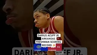 Thumbnail: Darius Acuff Jr. set the single-game Arkansas freshman scoring record vs. Alabama 🪣 (49 PTS)