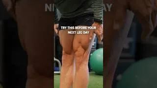 Thumbnail: Start every leg day with this routine for INSANE growth!