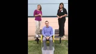 Thumbnail: Professor Josh Burns get dunked as part of the Ice Bucket Challenge