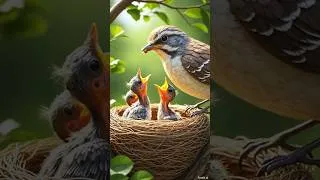 Thumbnail: A Mother Bird’s Pain 😭 Wait Till The End! #Shorts #ai #bird