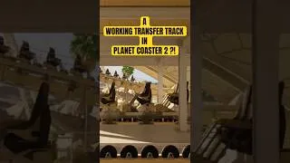 Thumbnail: A WORKING TRANSFER TRACK IN PLANET COASTER 2 !? #planetcoaster2