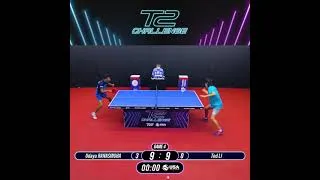 Thumbnail: T2 Challenge Match Highlights | Udaya RANASINGHA vs Ted LI