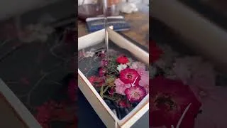 Thumbnail: Just a little satisfying resin pour video for you 😊 #resinpour #resinart #sosatisfying