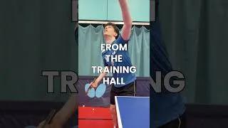 Thumbnail: Master the table tennis backspin serve! | From the Training Hall