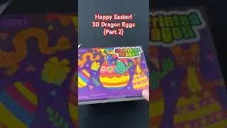Thumbnail: 3D Printed Dragons Packed Into Easter Eggs #creative #shorts