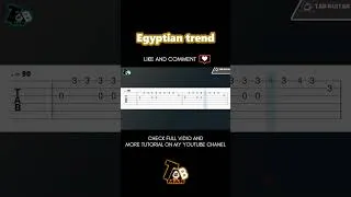 Thumbnail: Egyptian trend (Screwbot Factoy) Guitar #egyptiantrend  #easyguitartutorial #guitartutorial