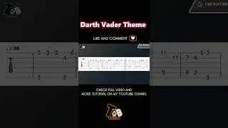 Thumbnail: Darth Vader's Theme Guitar Tab #easyguitartutorial #guitartabs #tutorial #starwars