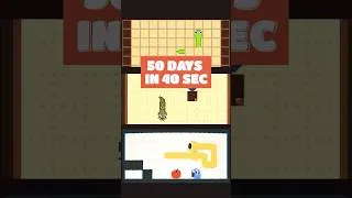 Thumbnail: My indie game: 50 days of work in 40 seconds #devlog