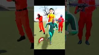 Thumbnail: Squid Game Me Franklin Kaise Chala Gya || Indian Bike 3d with Yellow Criminal #shorts​