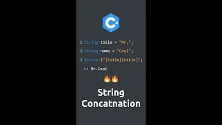 Thumbnail: C# Joining strings